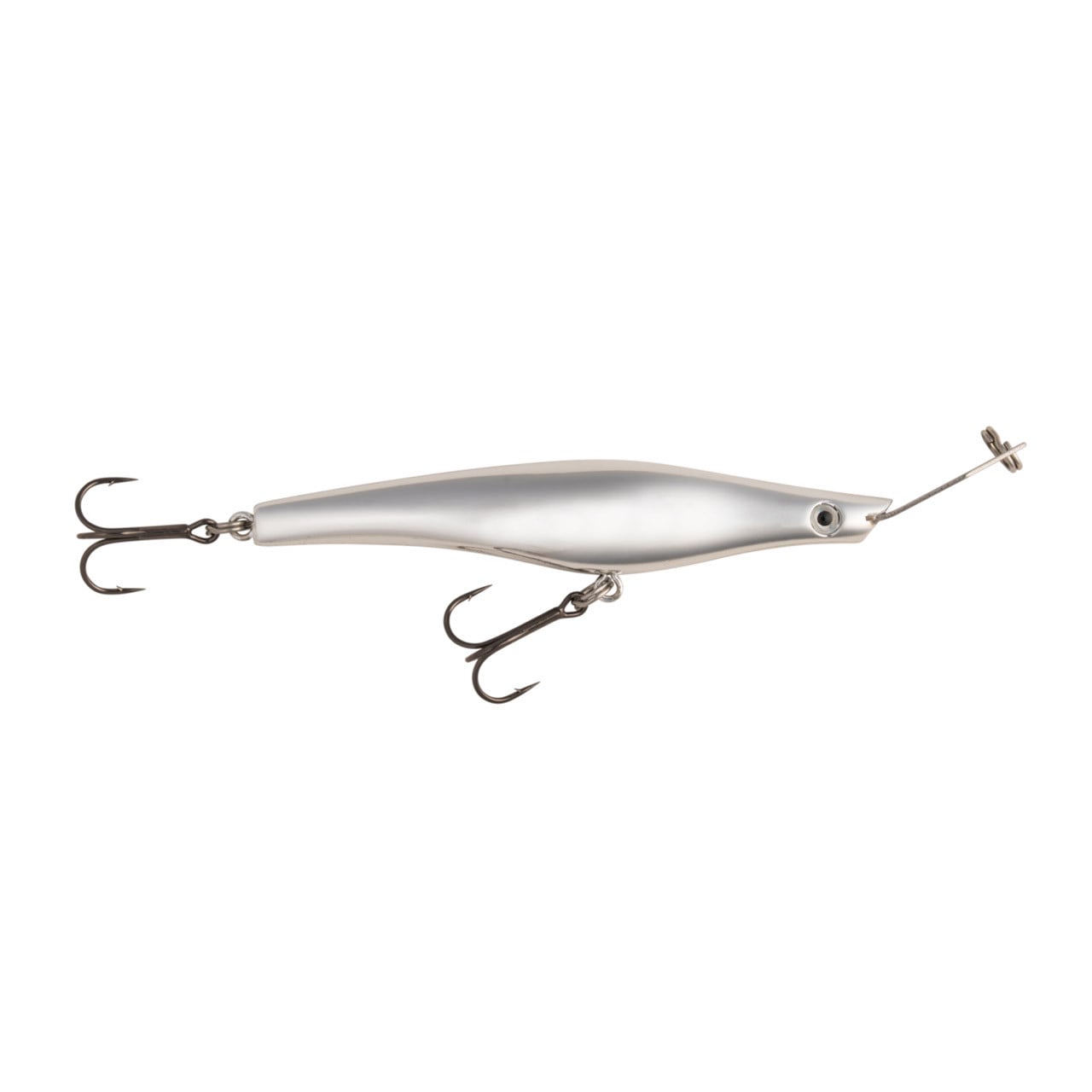 Heddon Spook Stick Crawler Topwater Lure color Chrome
