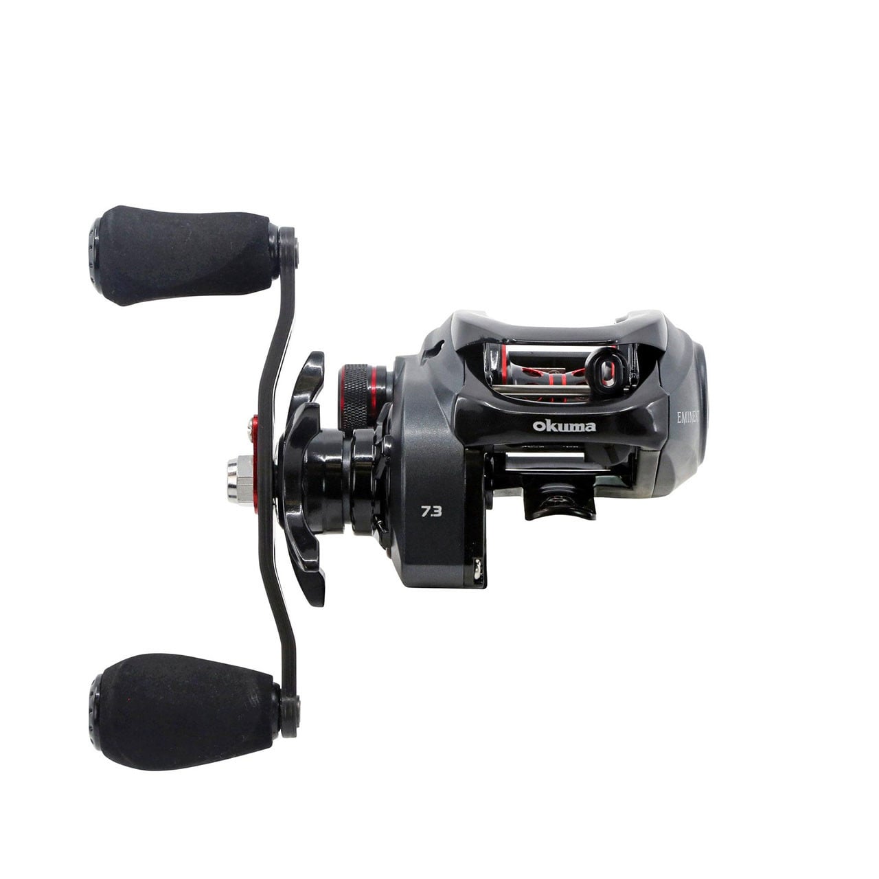 Okuma Eminent Casting Reel back view