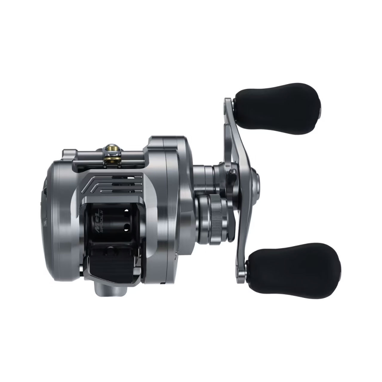 Shimano Calcutta Conquest DC Round Casting Reel back view