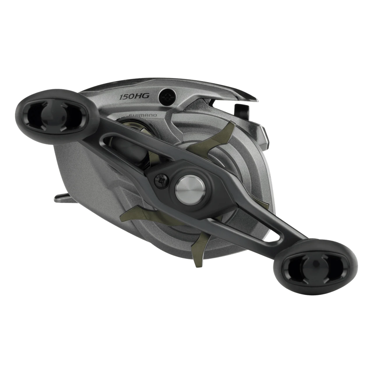 Shimano Curado DC A Casting Reel handle side view