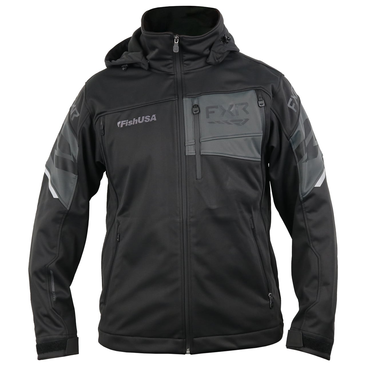 FXR FishUSA Ascend Softshell Jacket Front