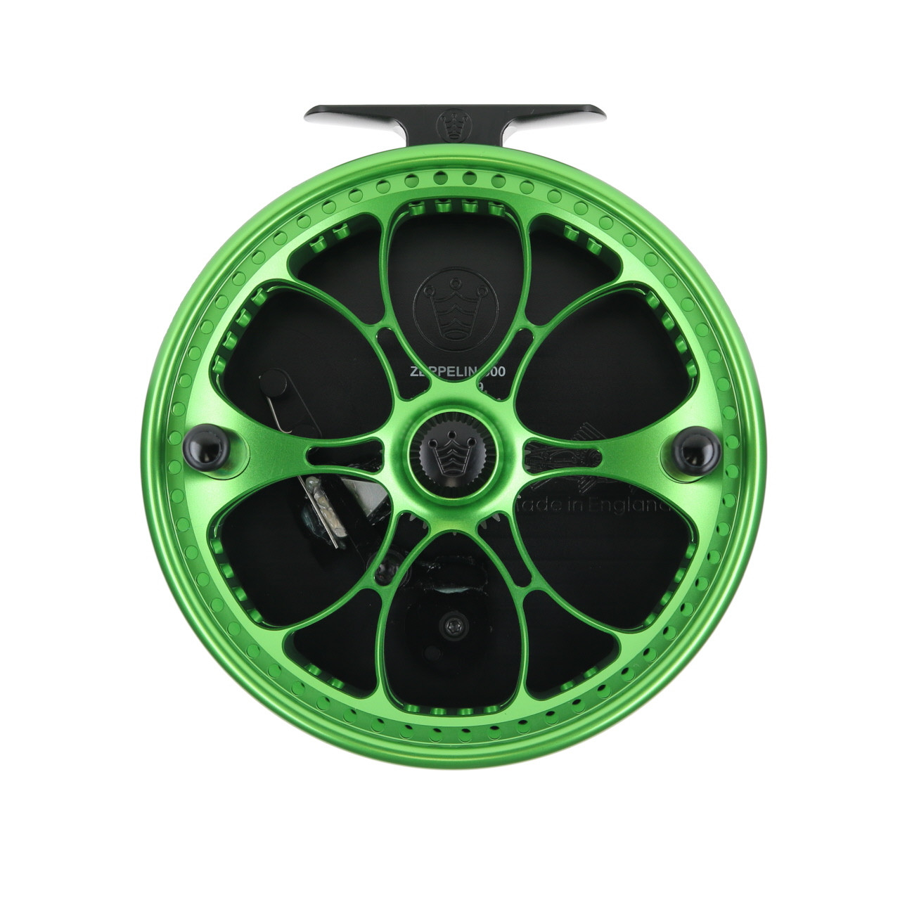 Kingpin Zeppelin Centerpin Reel model Z500 Green