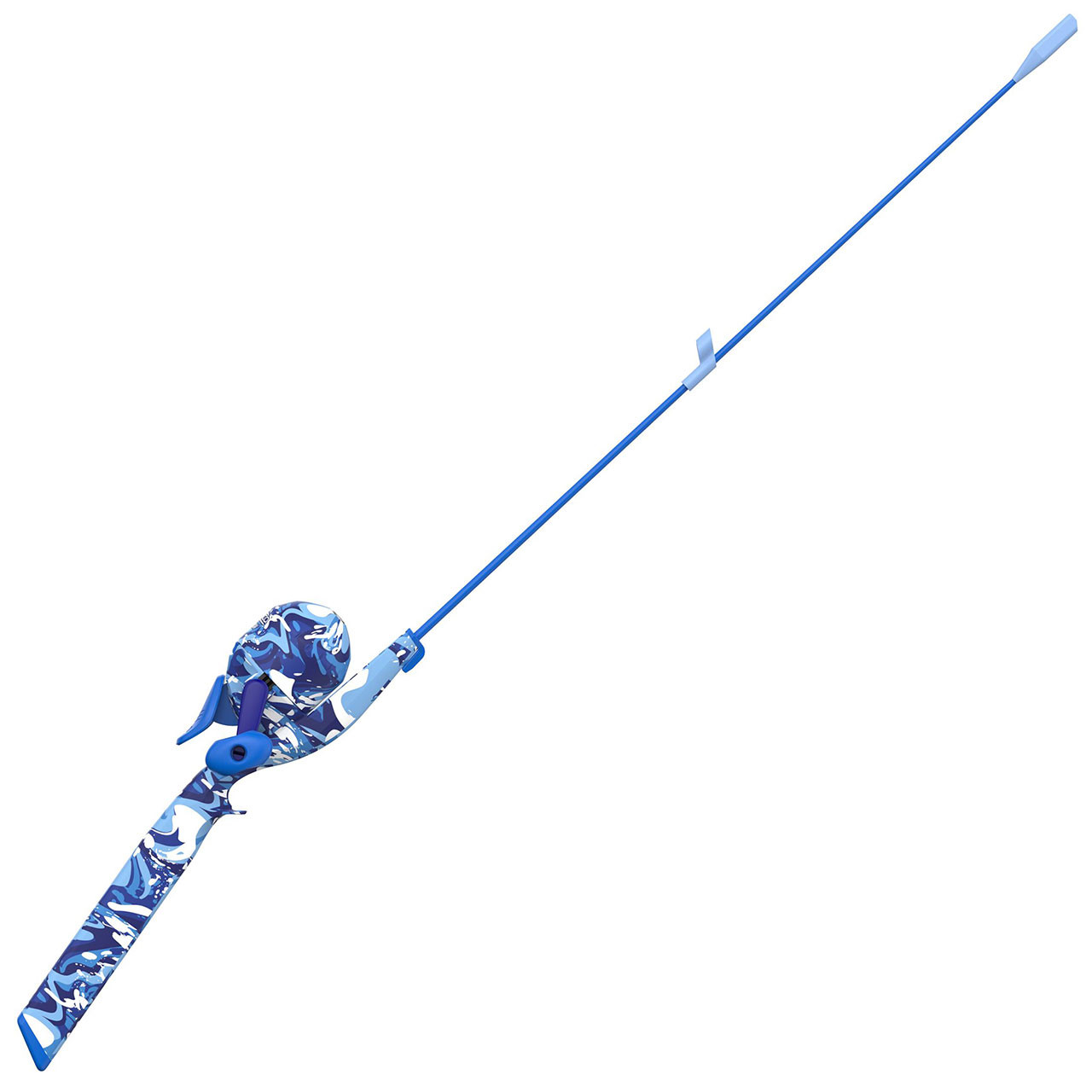 Zebco Splash Floating Spincast Combo color Blue