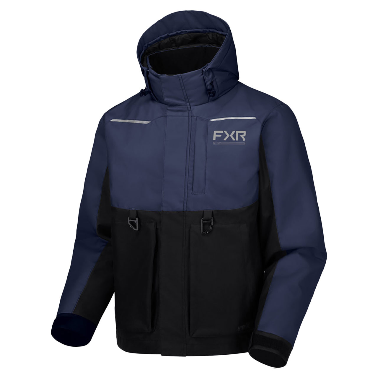 FXR Men's Evolution FX Jacket color Black-Midnight front