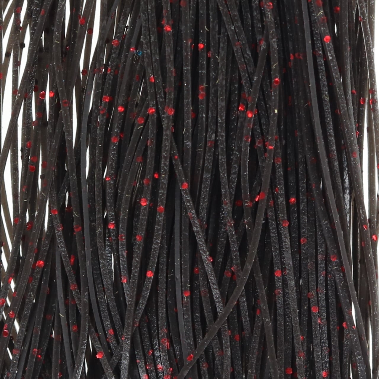 Do-It Fine Cut Silicone Tabs color Black - Red Flake