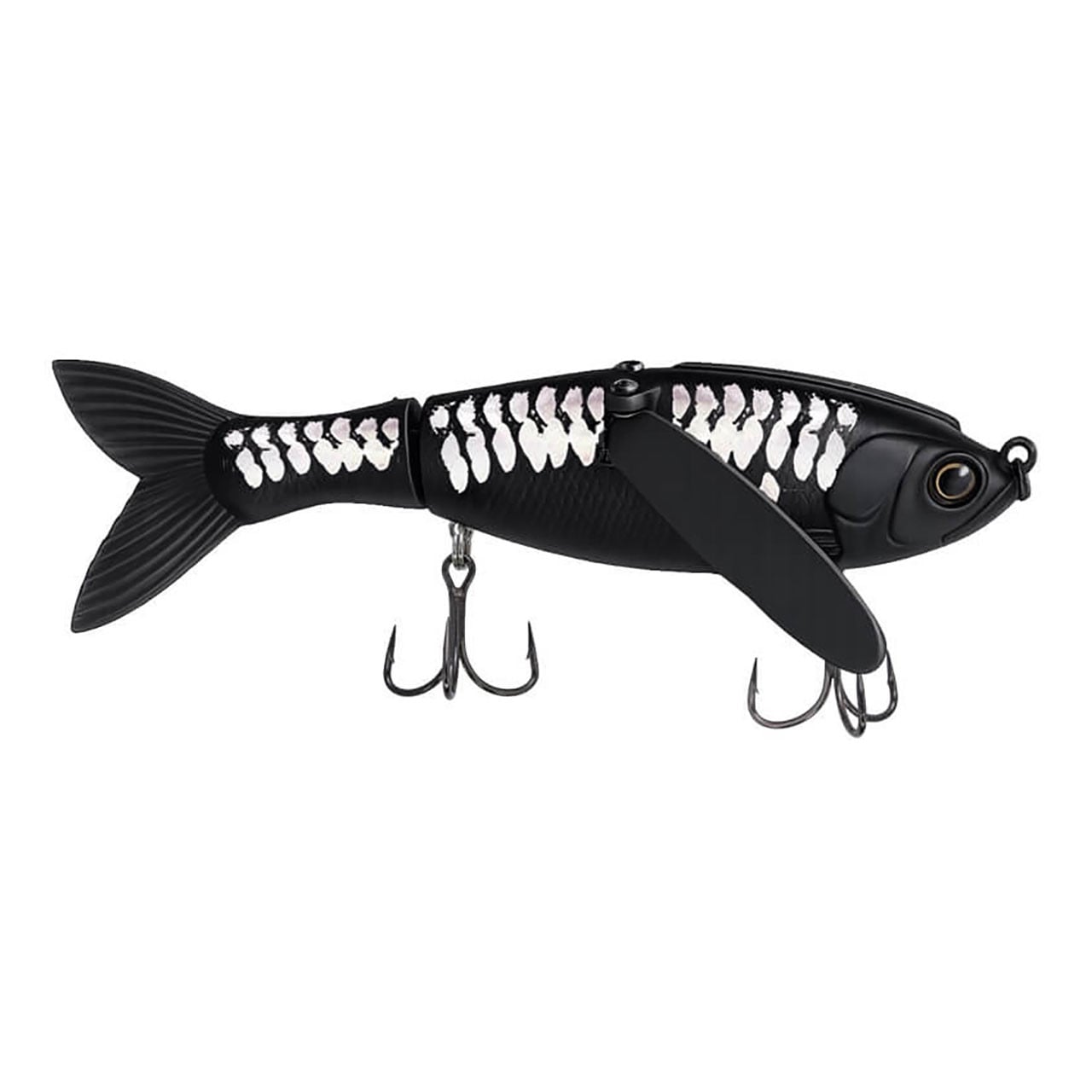 Bucca Brand Trick Crawler Topwater Lure color Black Prism