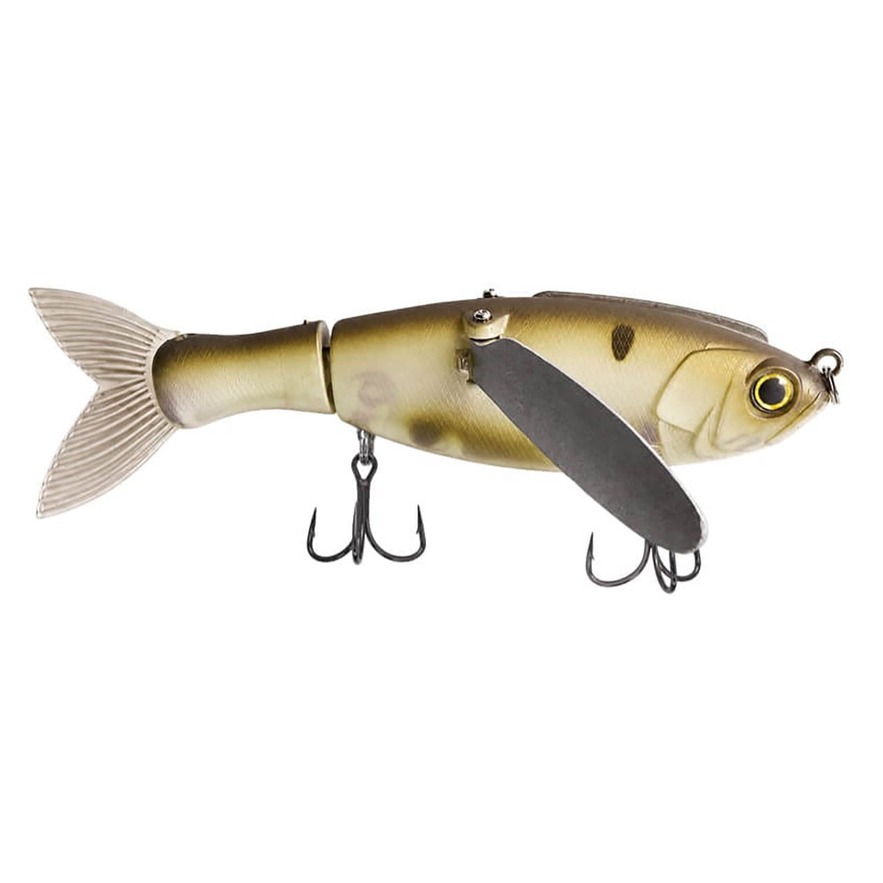 Bucca Brand Trick Crawler Topwater Lure color Matte Shad