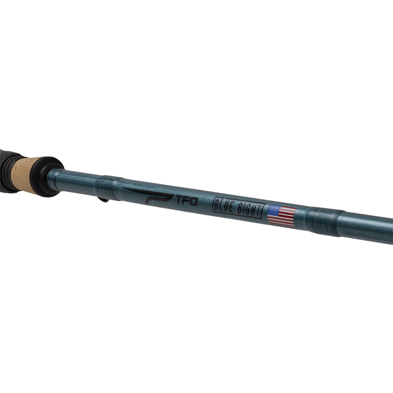 Temple Fork Outfitters Blue Bight Inshore Casting Rod close up of blank