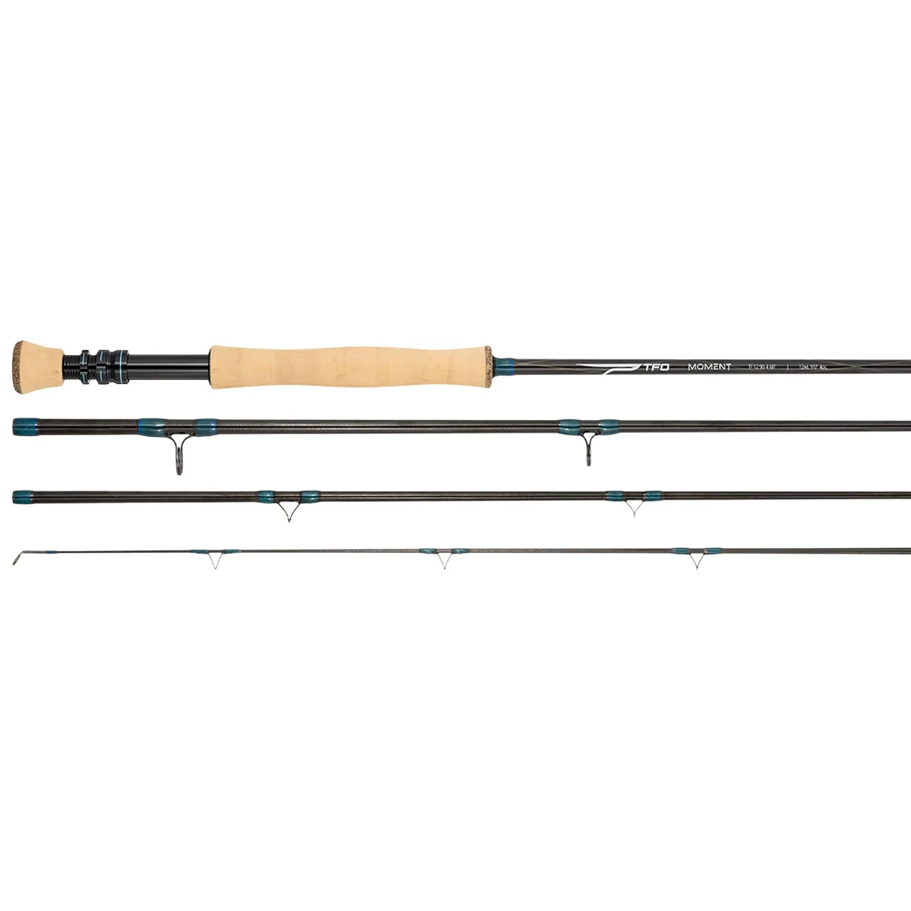 Temple Fork Outfitters Moment Fly Rod model TF 12 90 4 MT handle type B all pieces