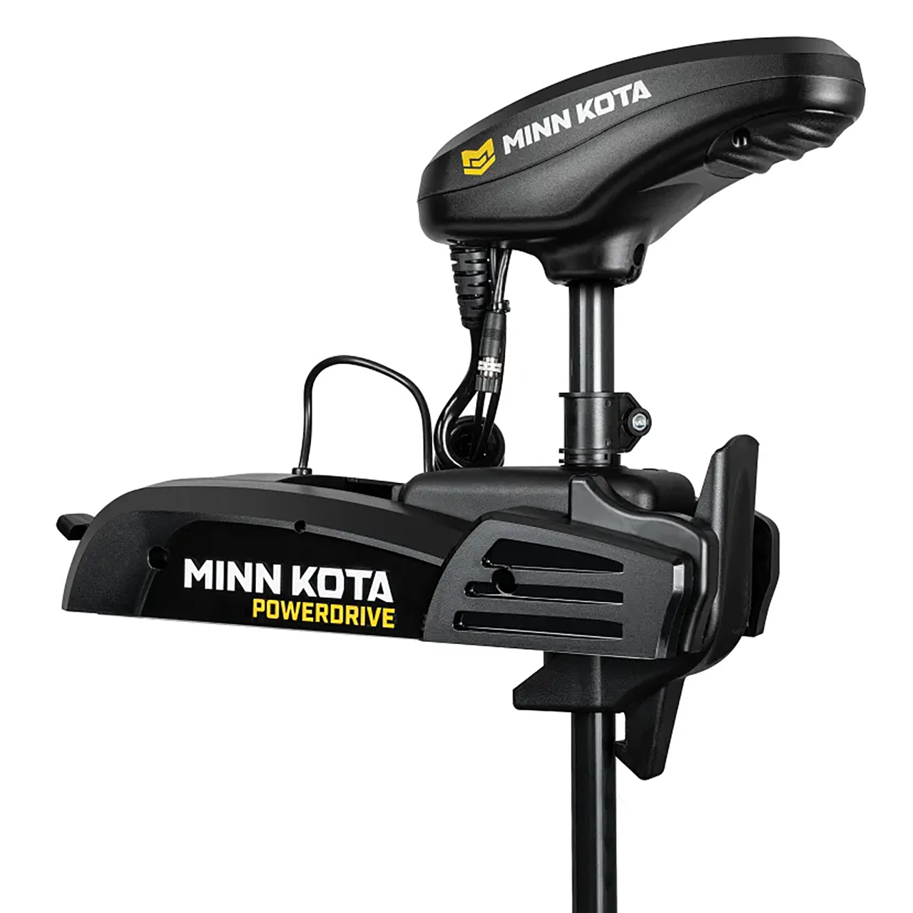 Minn Kota Powerdrive 2 Bow-Mount Trolling Motor cloe up of motor