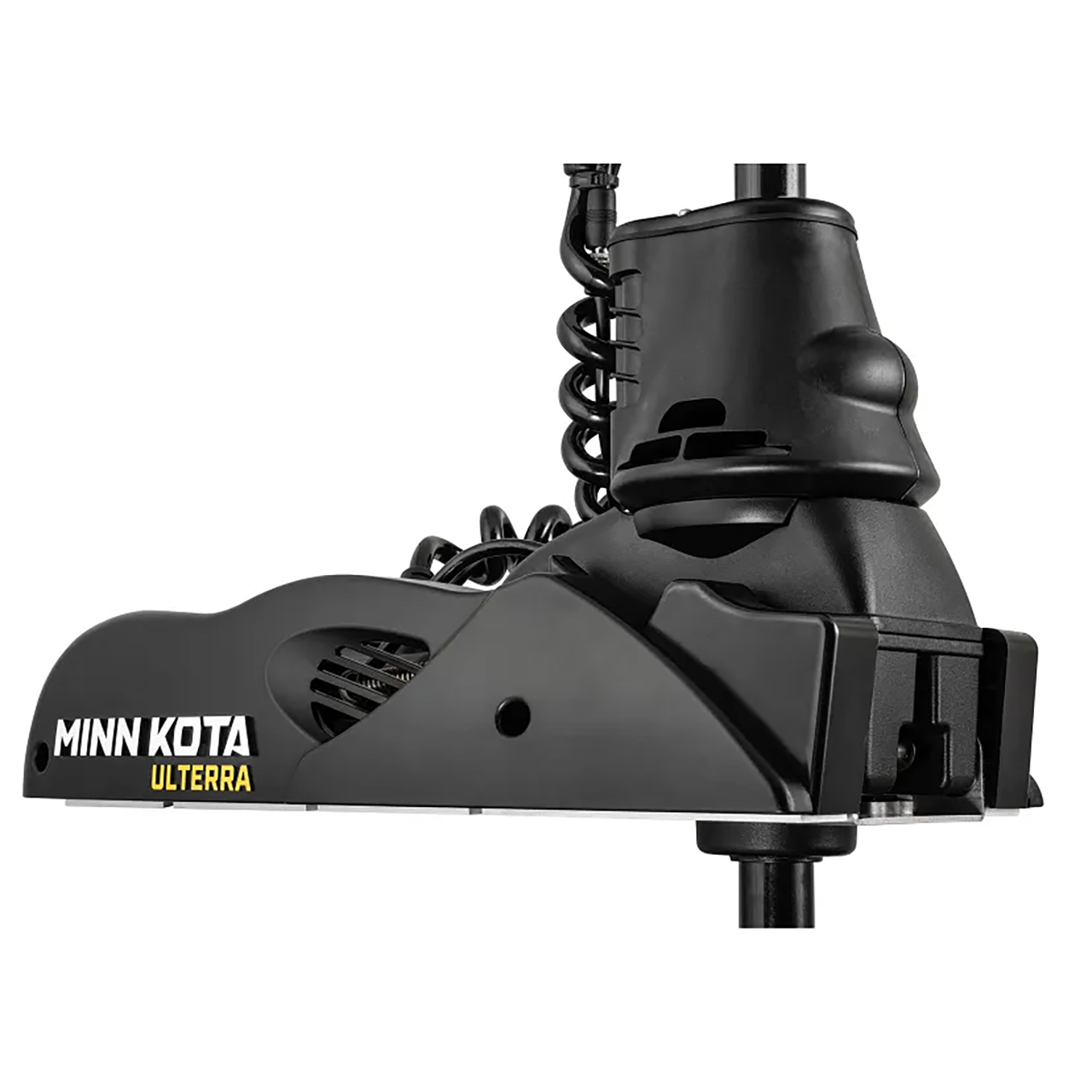 Minn Kota Ulterra 2 Bow-Mount Trolling Motor close up of steering housing