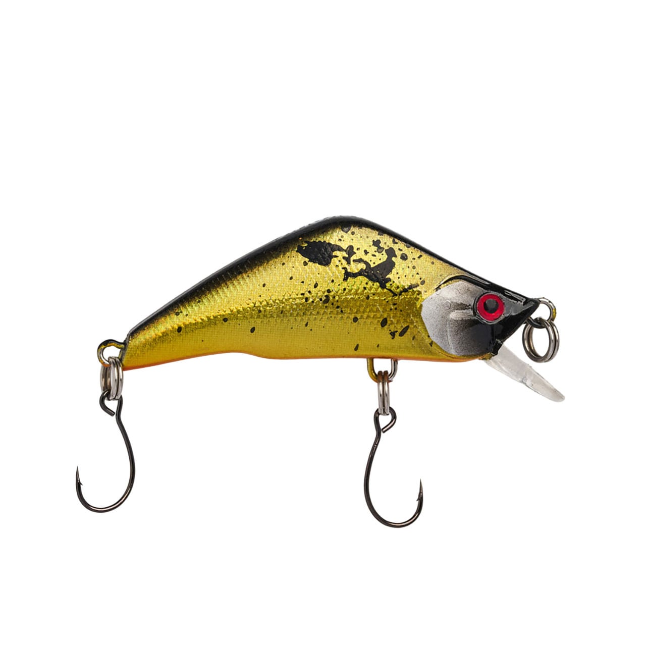 Neverskunk Widdle Wobbler Crankbait color Wounded Gold Black