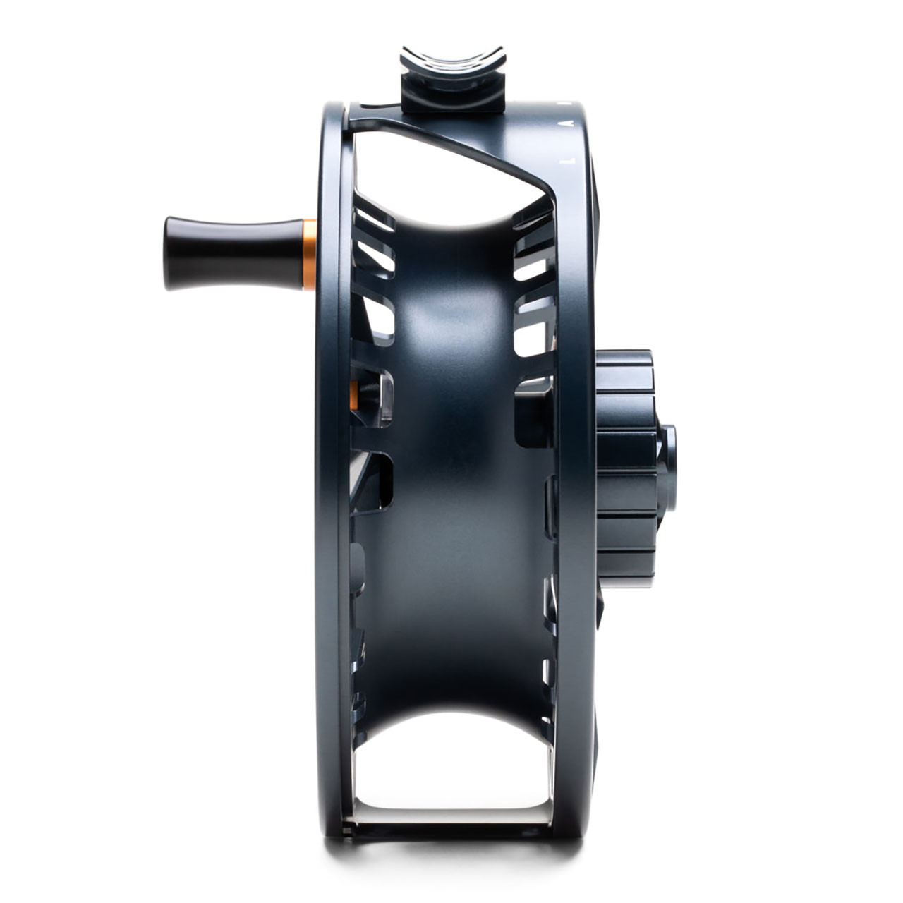 Lamson Litespeed F Fly Reel color Fuego side view
