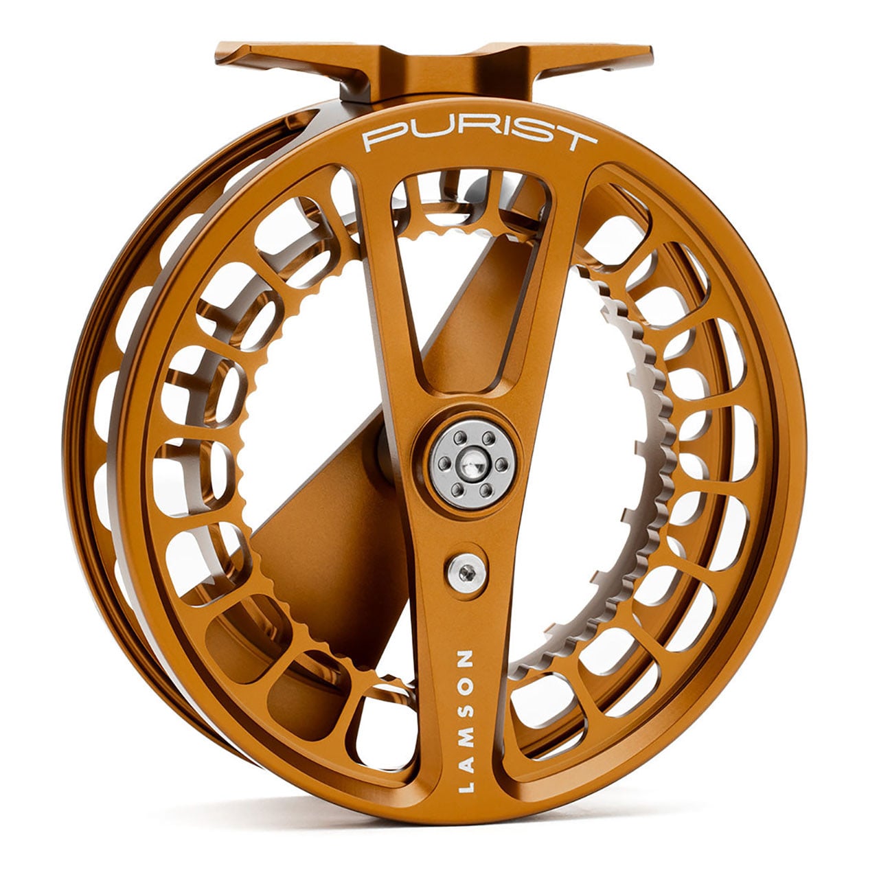 Lamson Purist II Fly Reel color Whiskey
