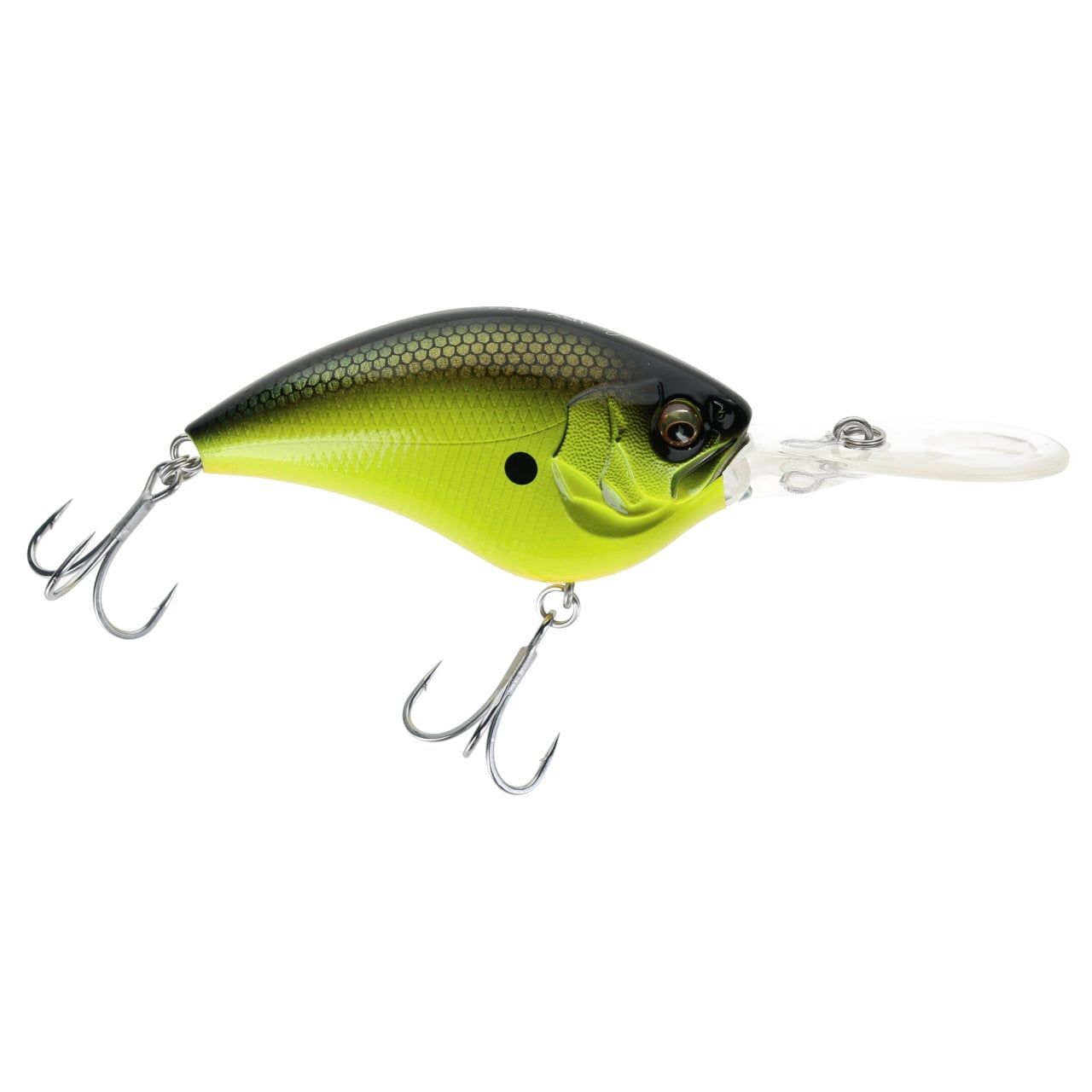 Megabass iPX-16 Crankbait color Black Back Chartreuse