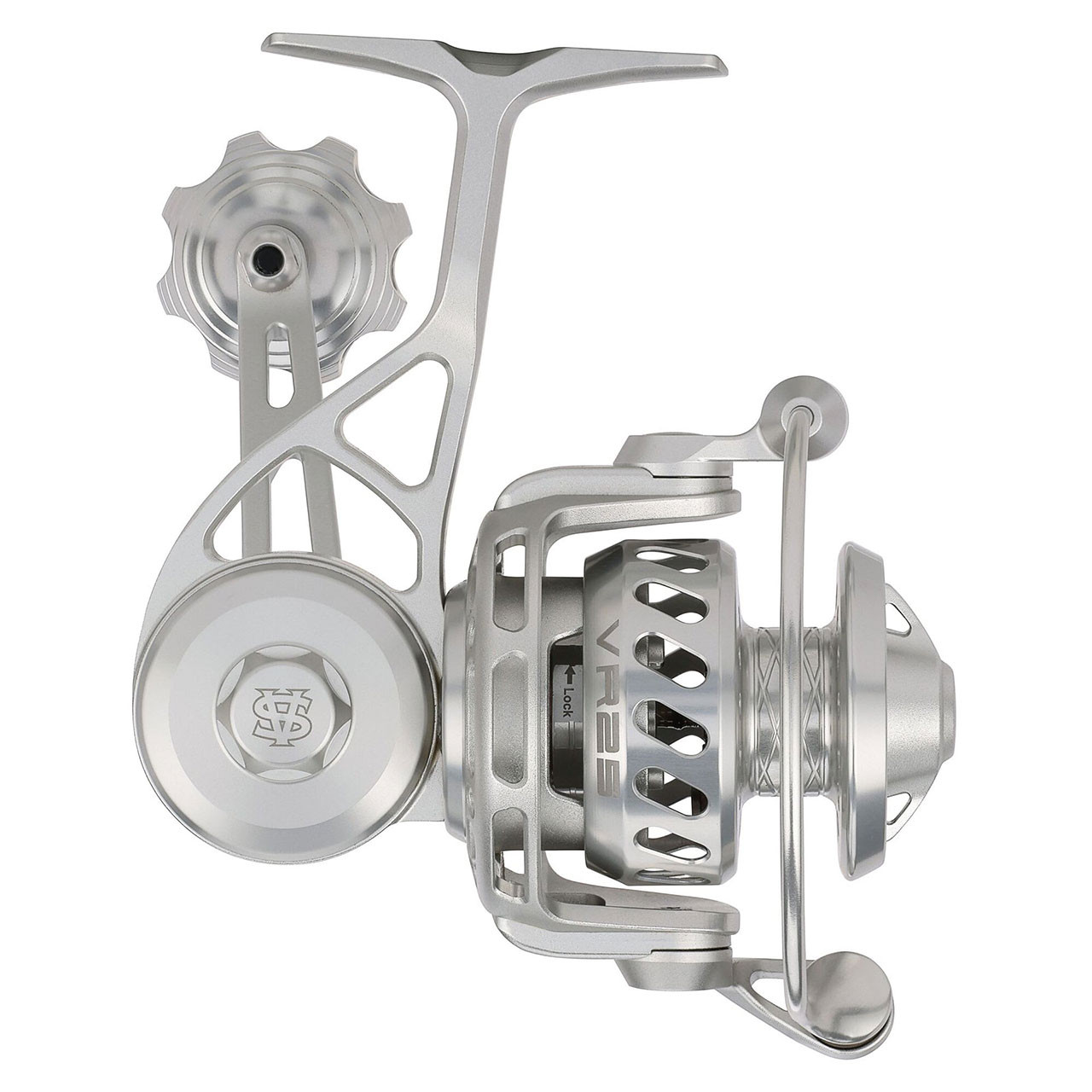 Van Staal VR II Series Bailed Spinning Reel model VRII25 side view
