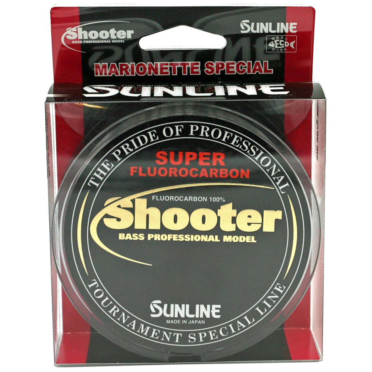 Sunline Shooter Fluorocarbon Line Marionette Special for 10, 12, 14, 16, and 18 lbs