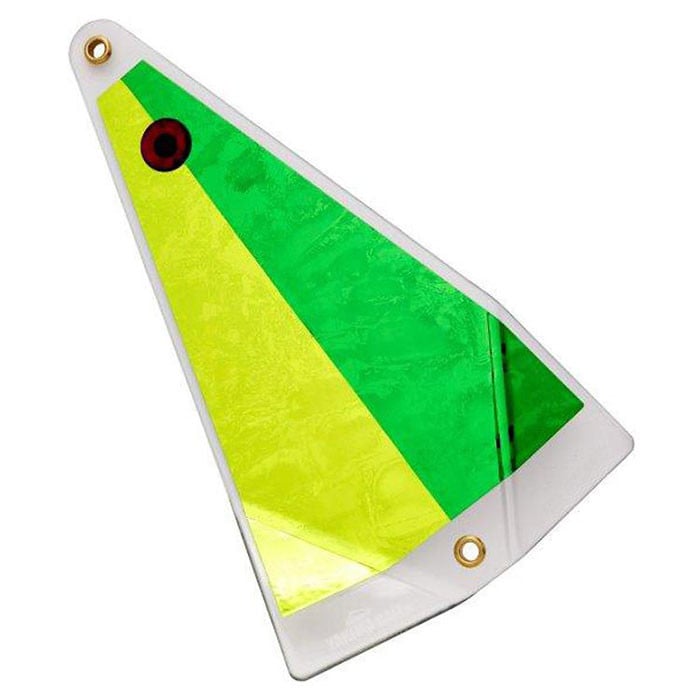 Yakima Bait Big Al's Fish Flash color Aurora Green-Aurora Chartreuse