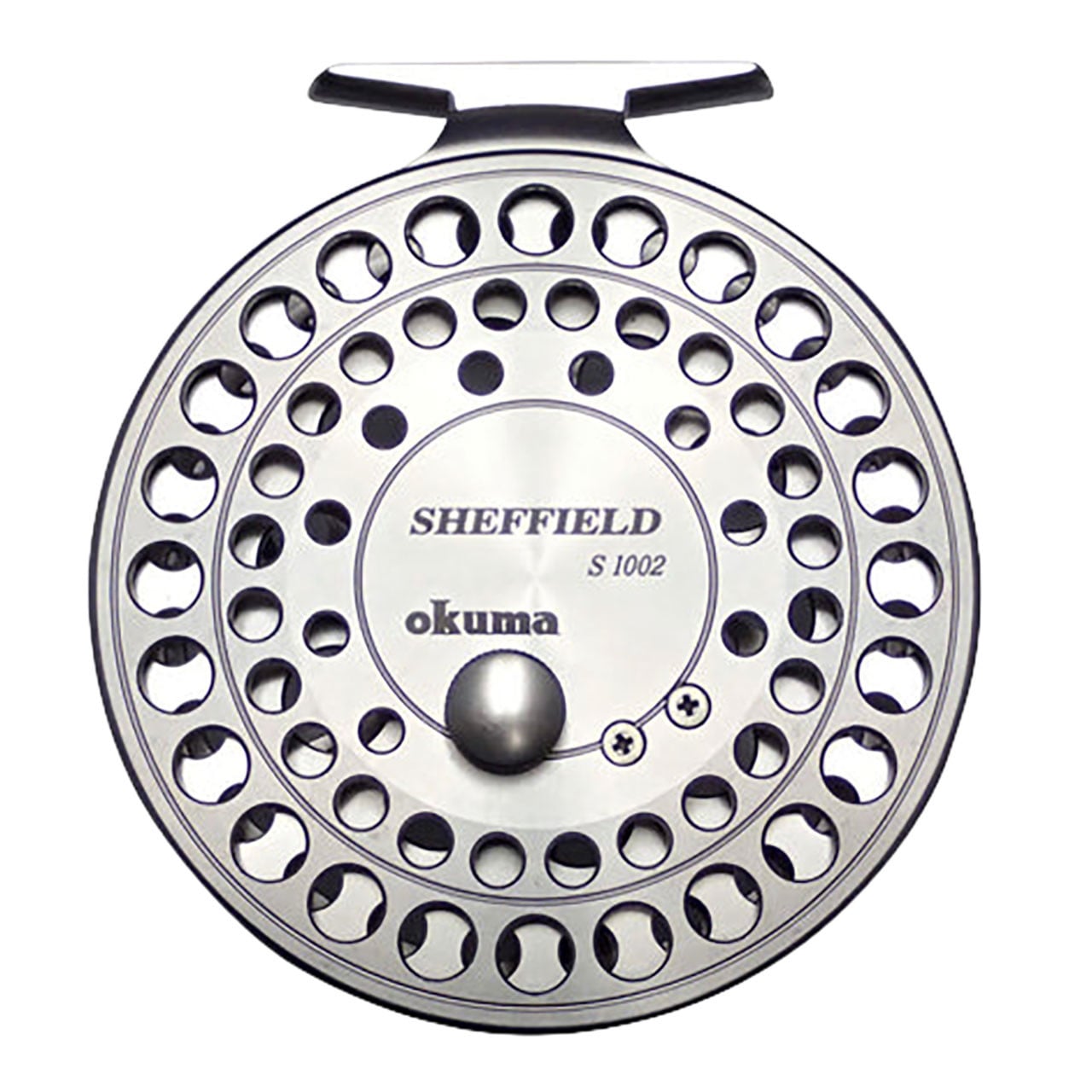 Okuma Sheffield S-1002 Centerpin Reel color Silver