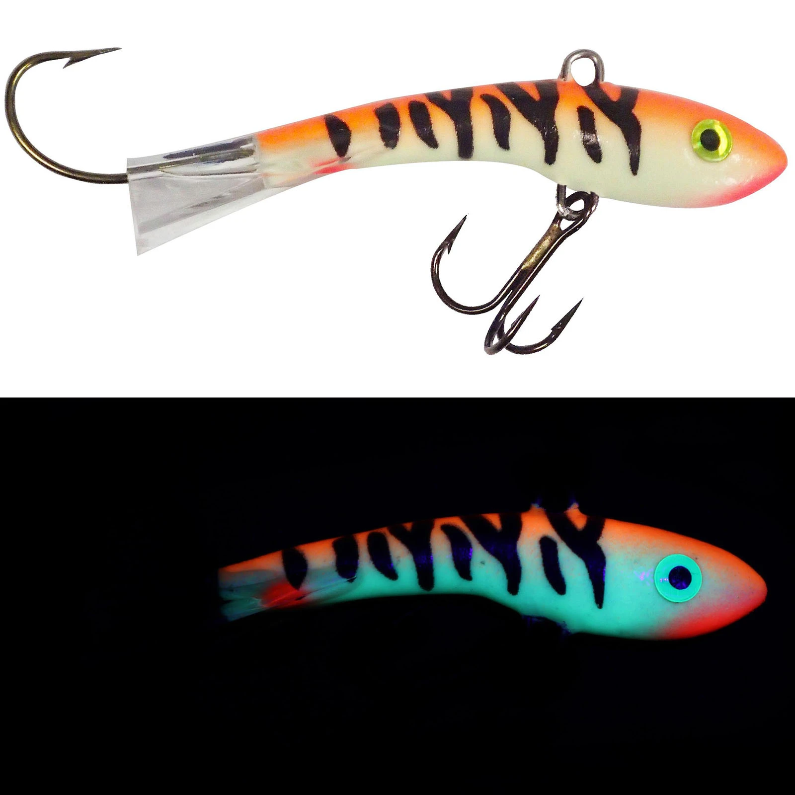 Moonshine Lures Shiver Minnow color Tangerine Tiger