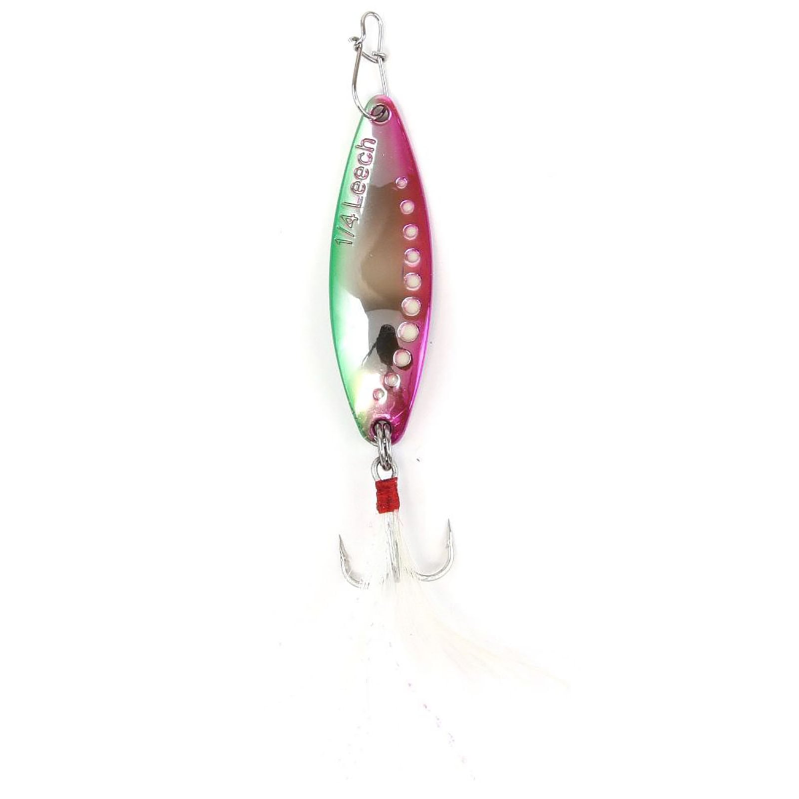Clam Leech Flutter Spoon color Sour Grape