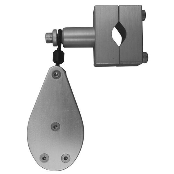 Cisco Single Planer Pulley with aluminum sheave and stainless steel hardware.