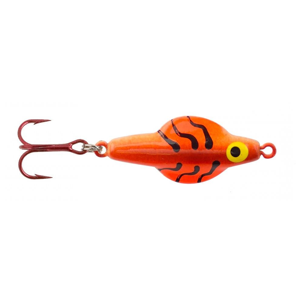 Lindy Rattl'n Flyer Jigging Spoon color Orange Tiger