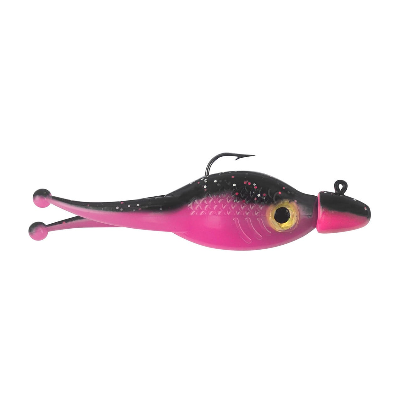 Strike King Mr. Crappie Scizzor Shad Jigs color Pink Tuxedo