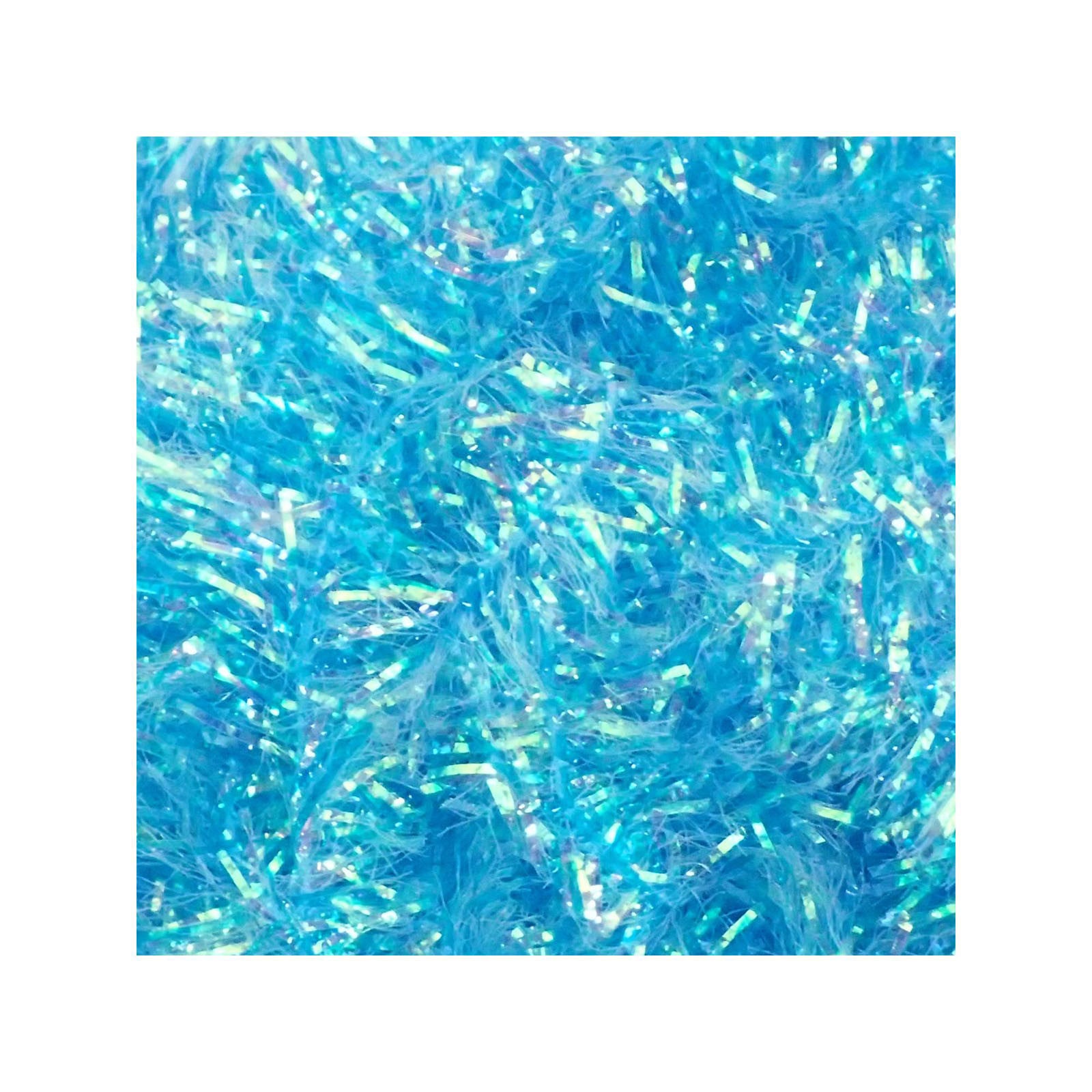 Hareline Dubbin Cactus Chenille color Minnow Blue