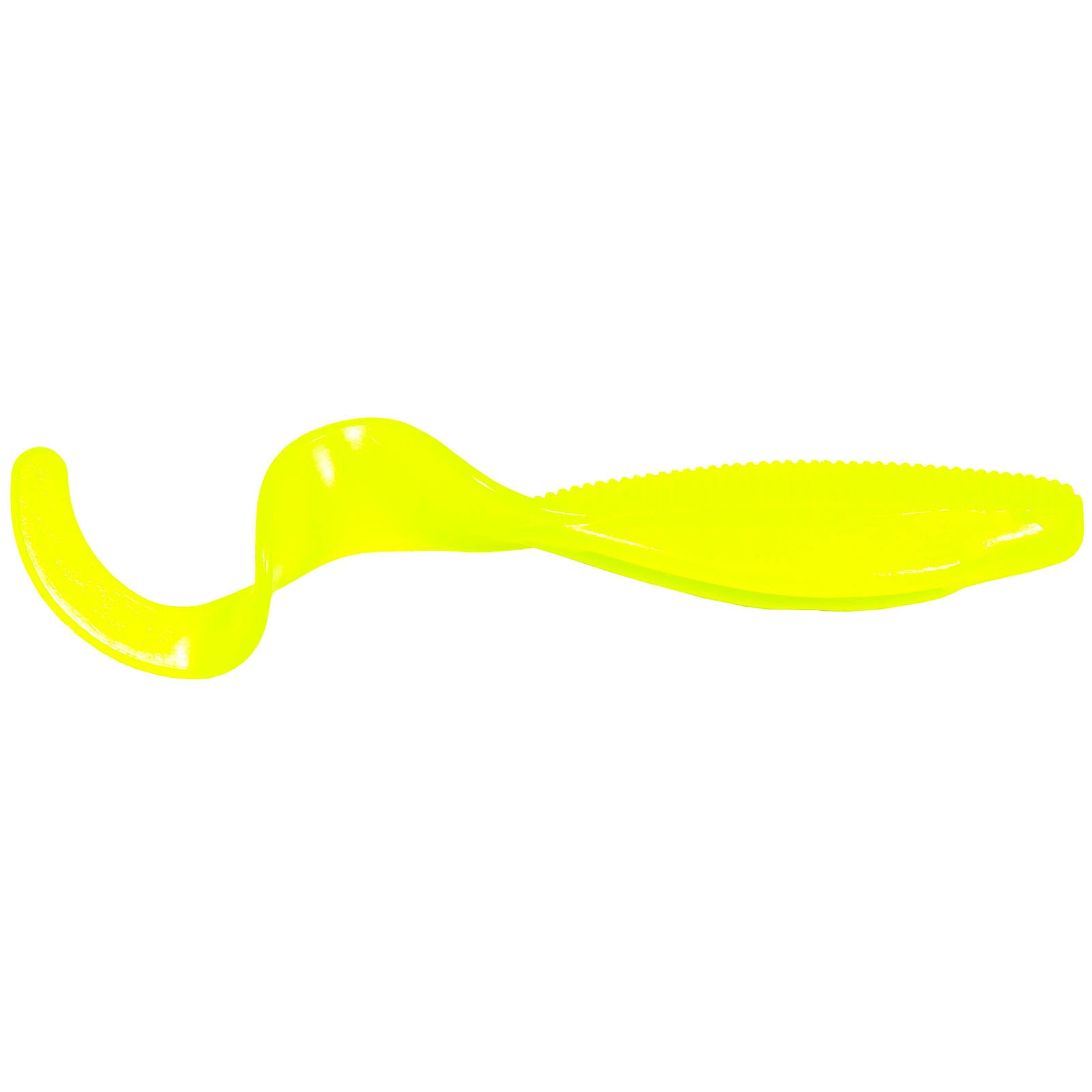Z-Man StreakZ Curly TailZ color Hot Chartreuse