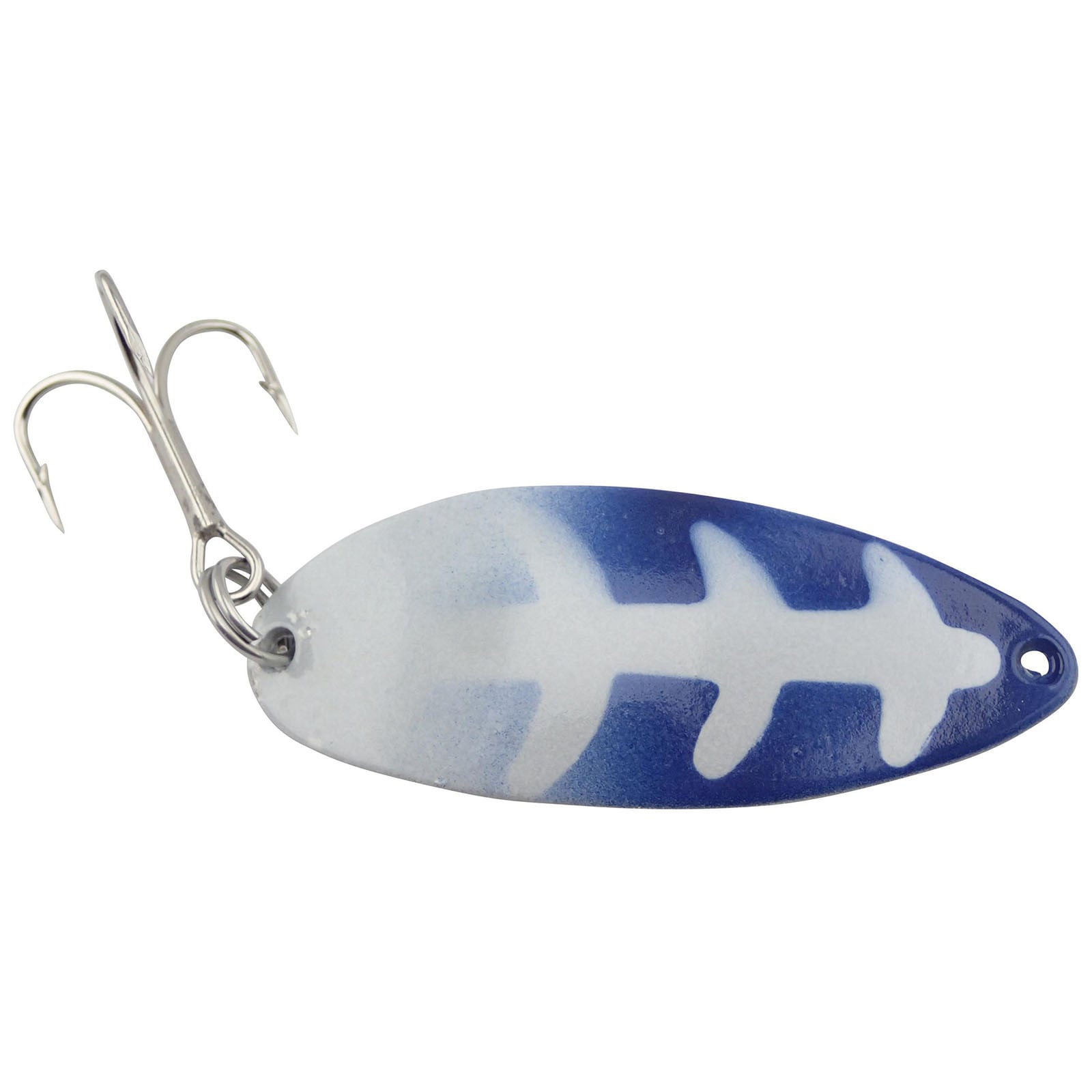 Acme Tackle Custom Painted Little Cleo Spoon color Glow Grape Ape