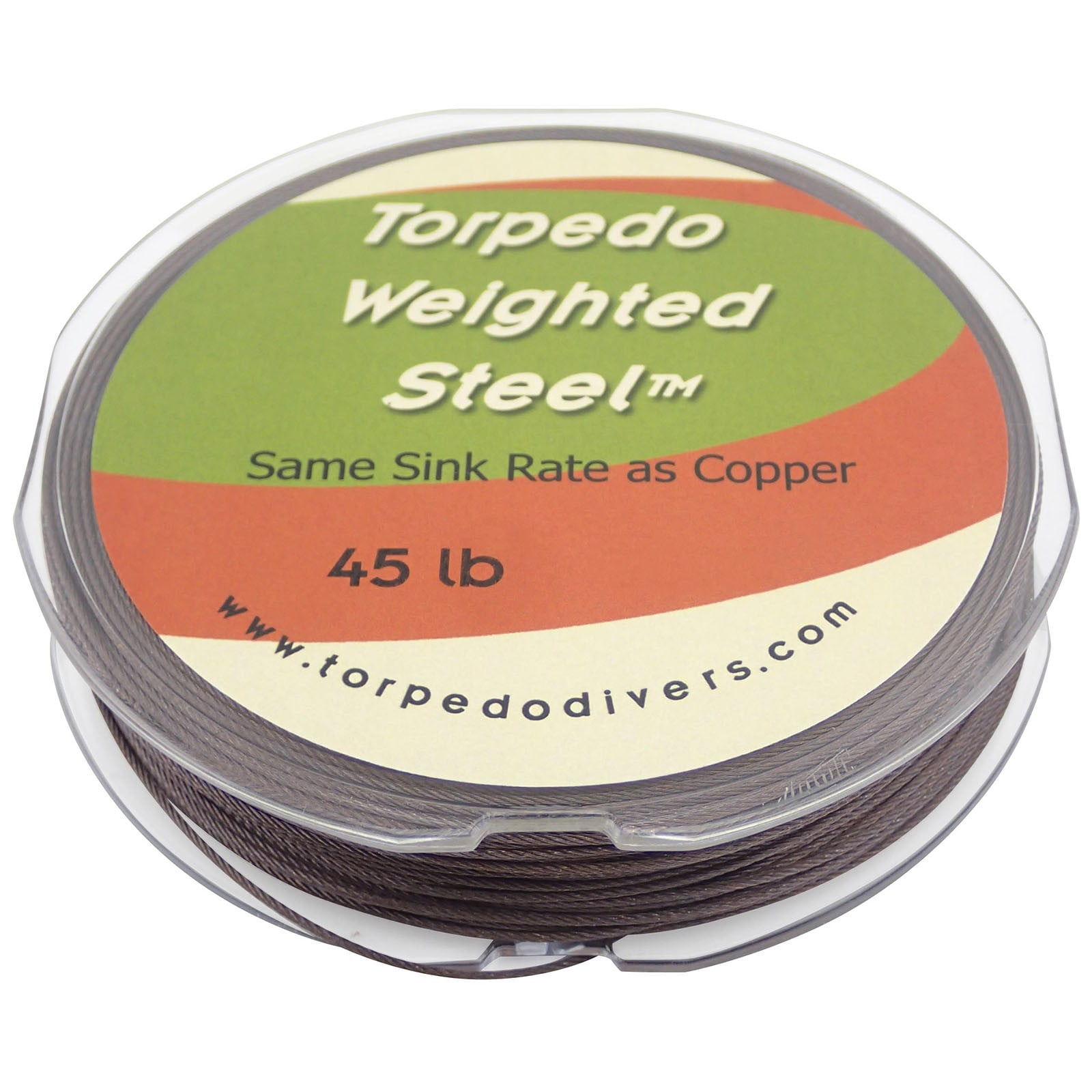 Torpedo Weighted Steel Trolling Wire Line Smoke