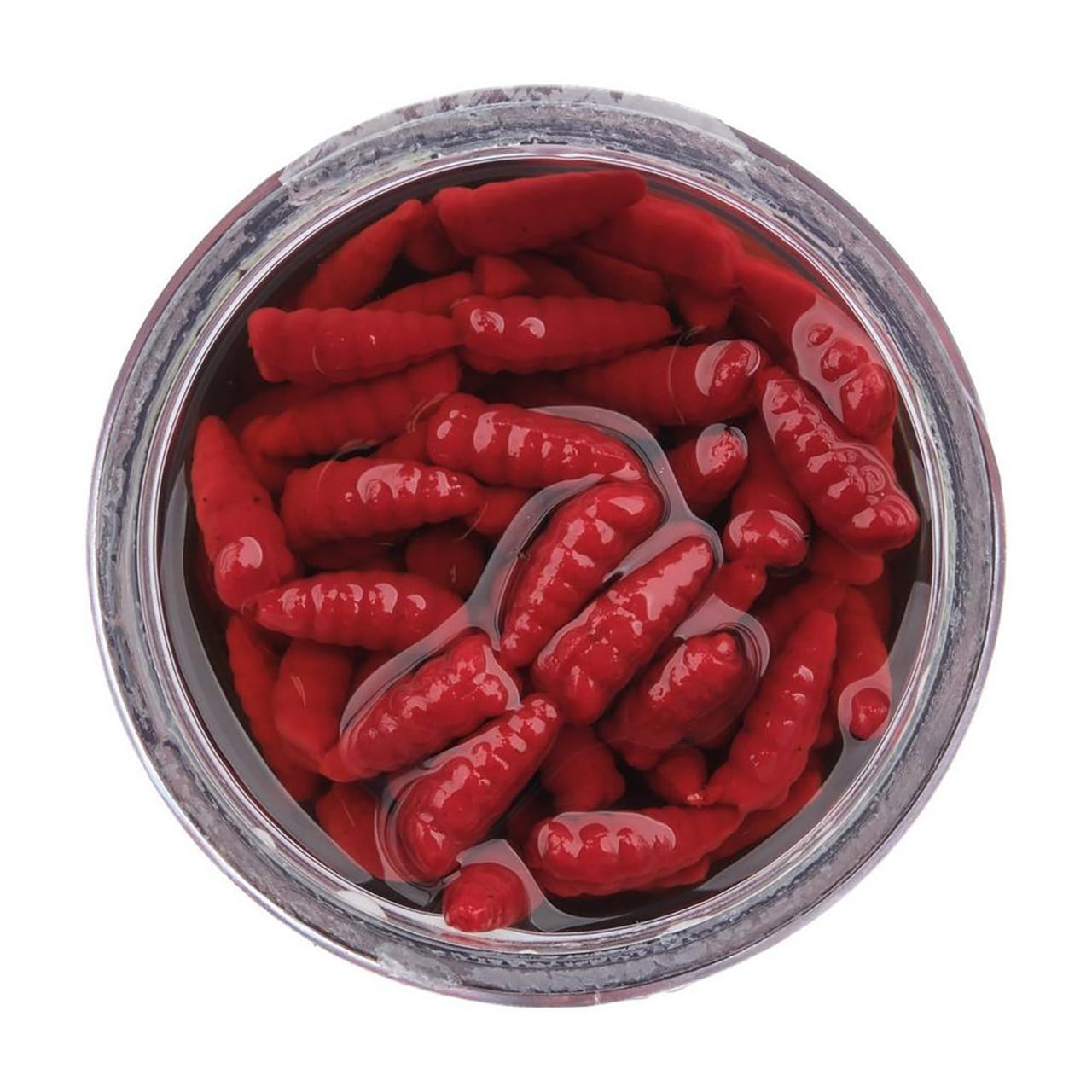 Berkley Gulp! Alive! Waxies color Red Wiggler
