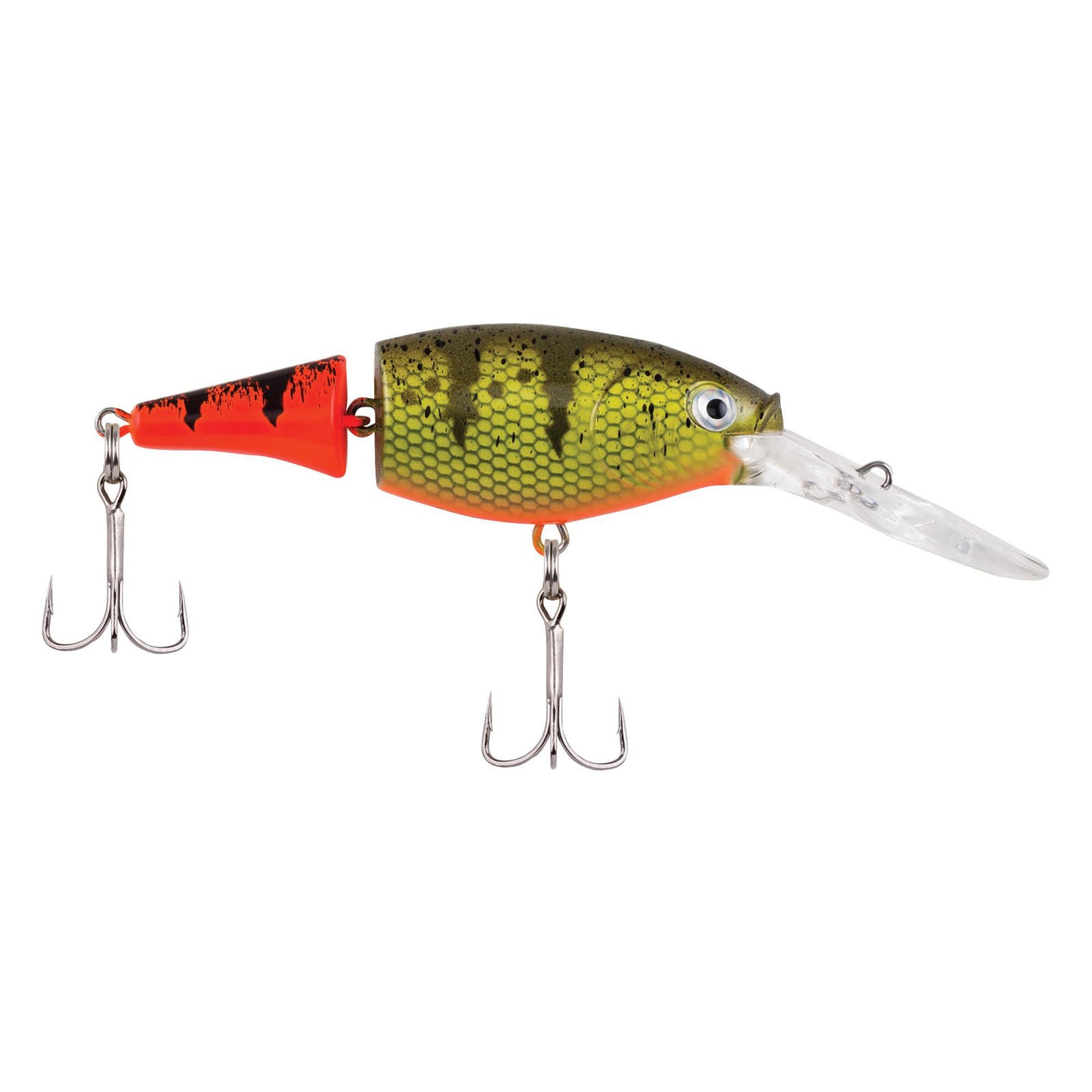 Berkley Flicker Shad Jointed Crankbait color Firetail Hot Perch