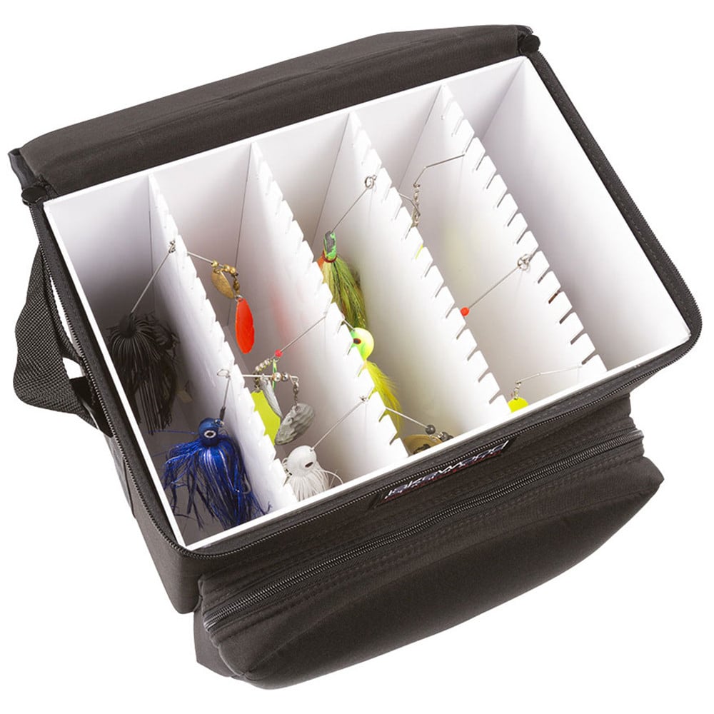 Lakewood Large Spinner Bait Tackle Box top view tackle not included