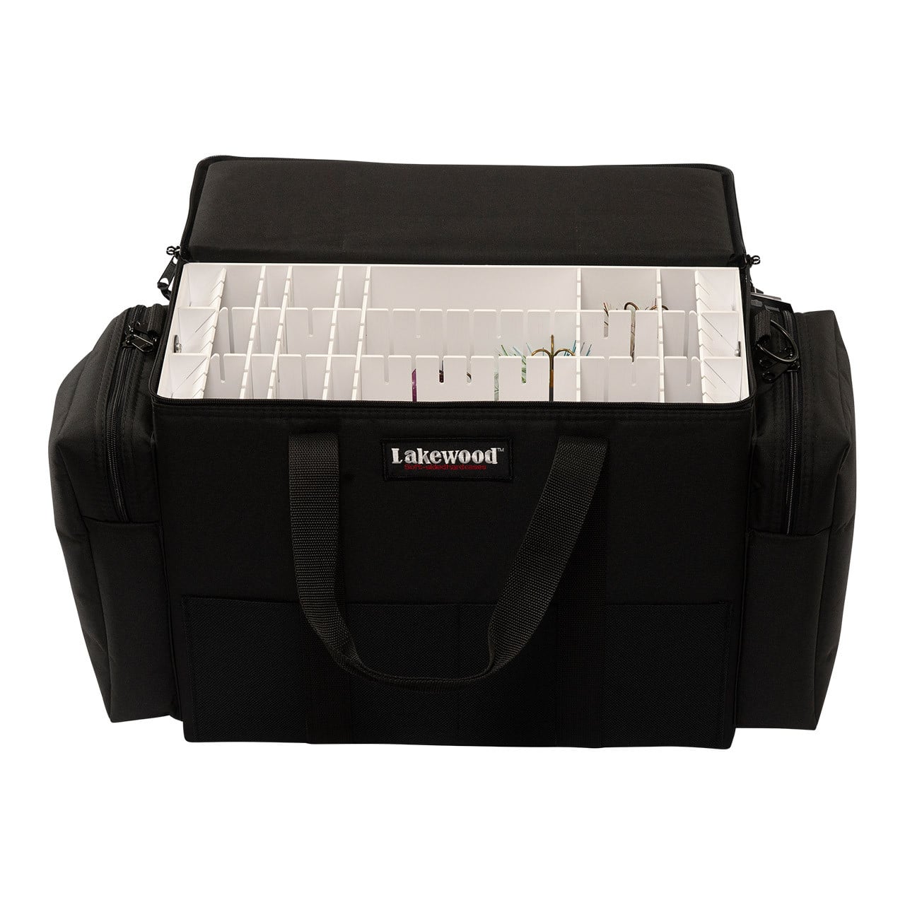 Lakewood Upright Tackle Box top open