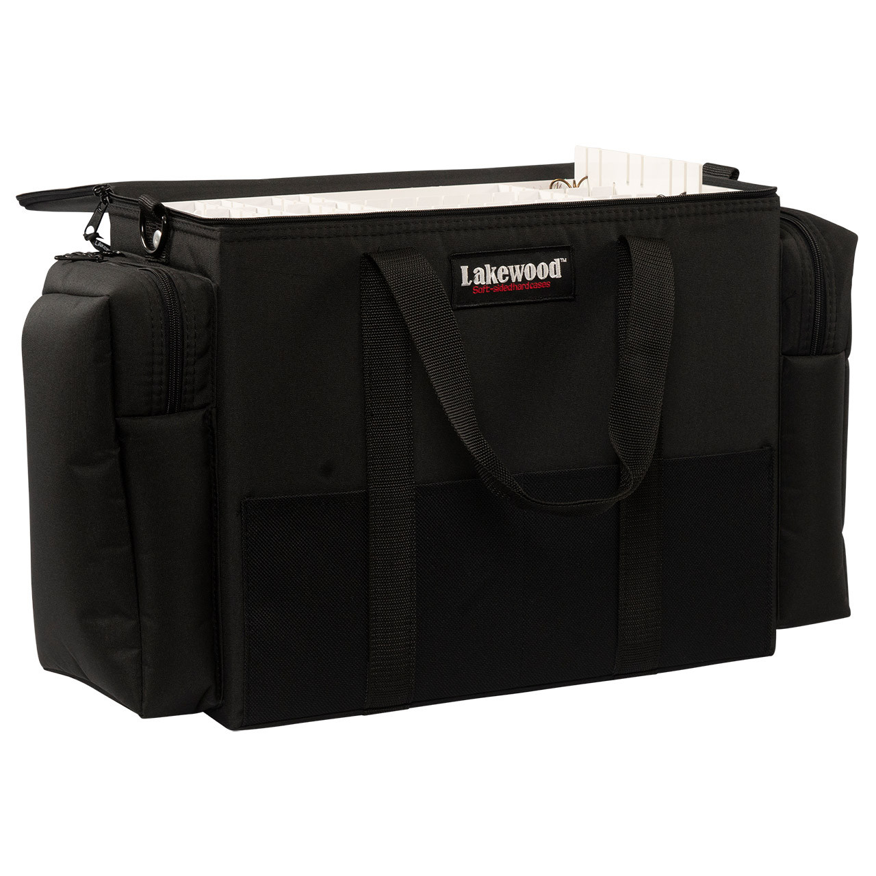 Lakewood Upright Tackle Box side open