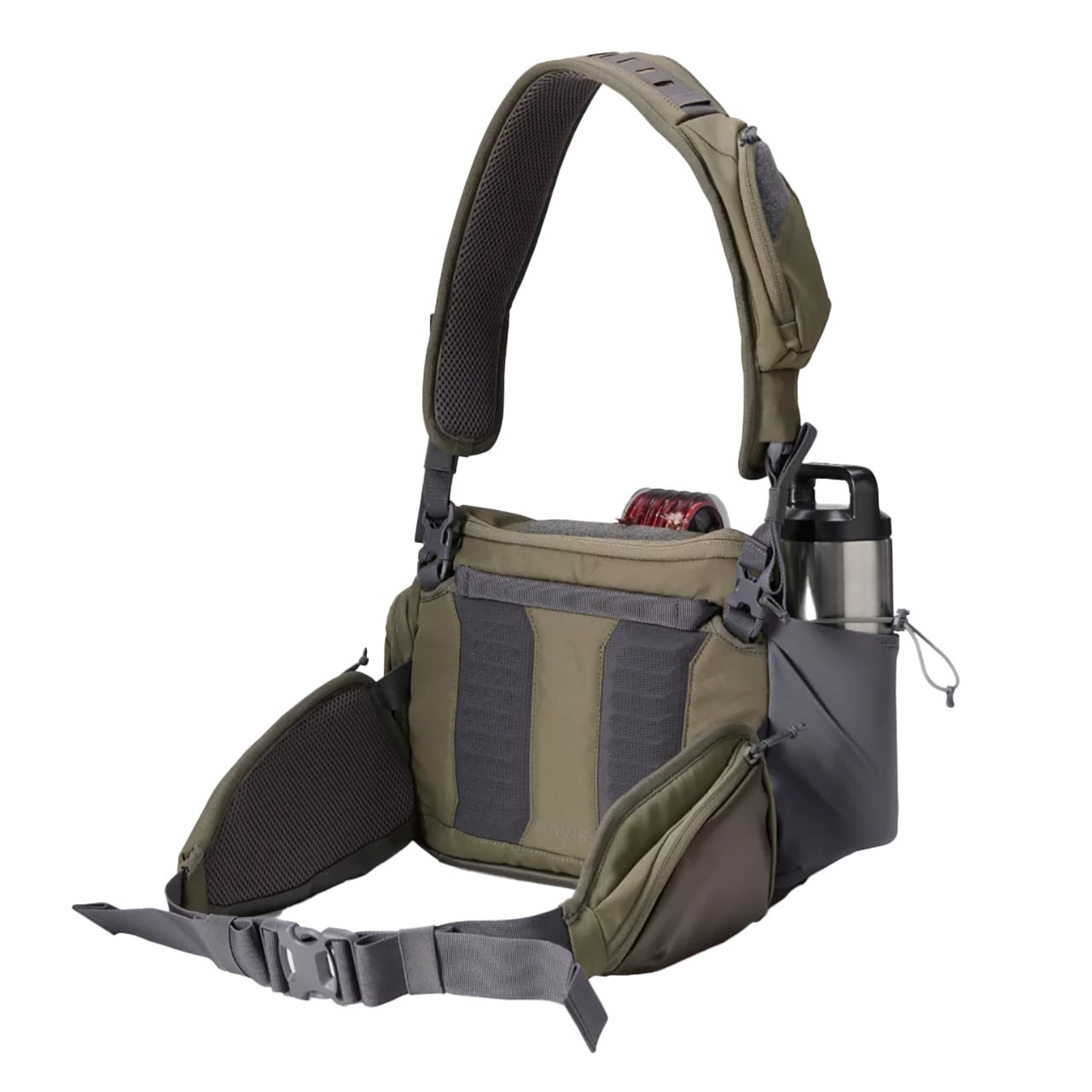 Orvis Guide Hip Pack back view, accessories not included