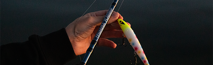 Complete Night Shore Walleye Setup