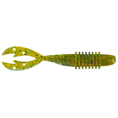 Big Bite Baits 4.25 Kamikaze Swimon Green Pumpkin Red Flake