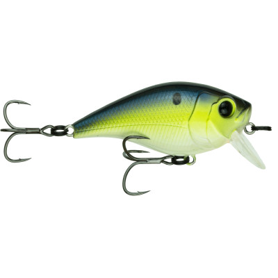 6th Sense Fishing - Crush Series Squarebill Crankbait - Ghost Shad Scales