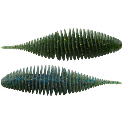 Geecrack Bellows Shad Soft Bait Sunburned Gill