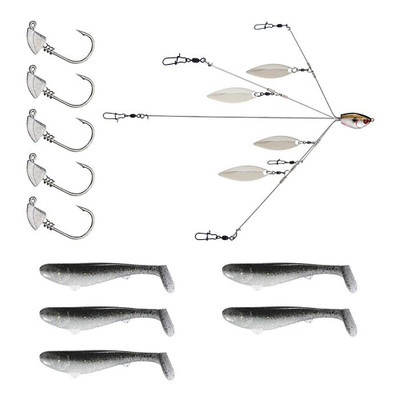 Yum Scottsboro Flash Mob Jr Kit Rainbow Shad