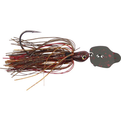 Strike King Thunder Cricket Vibrating Swim Jig 3/4 oz / Blue Craw