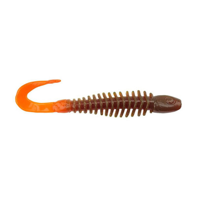 Giant Curly Tail Grub Worm Soft Jelly Fishing Tackle Lure Bait Jig