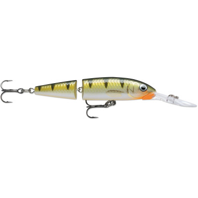 Rapala Husky Jerk HJ-10 GREEN TIGER UV Suspending Minnow Plug Lure BASS  WALLEYE