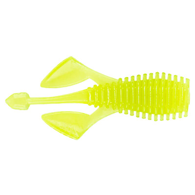 Lunkerhunt Hive Micro Relic Soft Bait Chartreuse Glow
