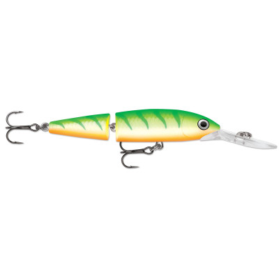 Rapala Jointed Deep Husky Jerk Green Tiger UV