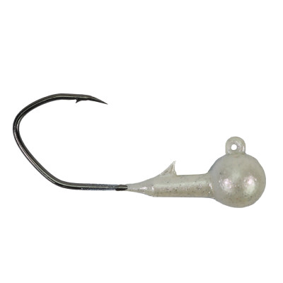 YUM FF Sonar Jig Heads - Size #1 Pearl