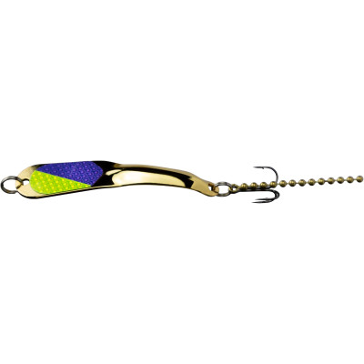 Iron Decoy Steely 2 Dace Steely Spoon Size 2, 2, 1/10 oz, Black